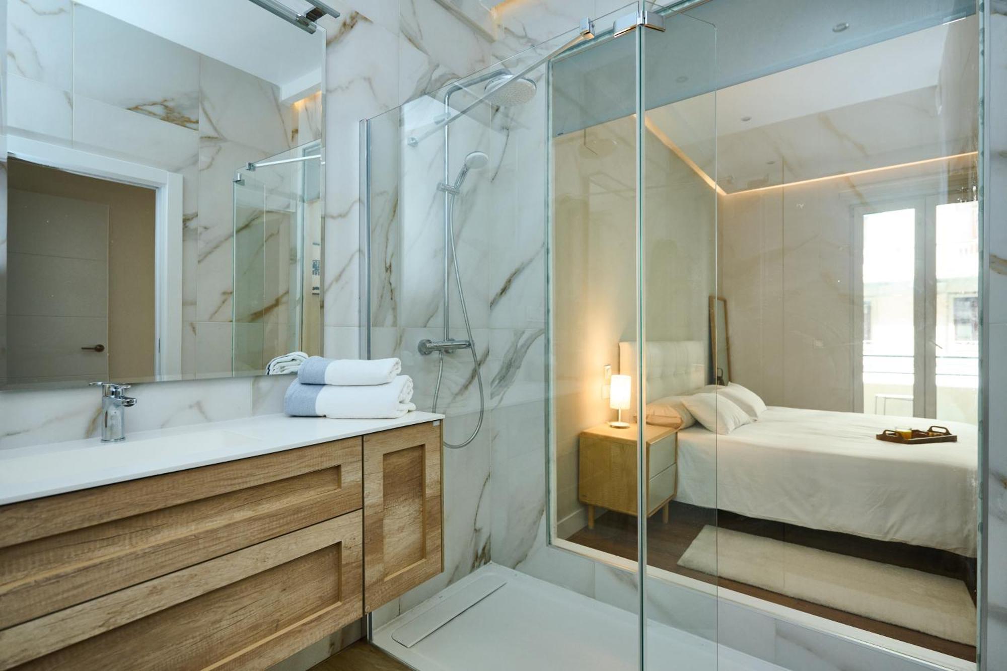 Apartamento Nuevo Lujoso Suites Centro Bilbao Wifi ,Parking Gratis Экстерьер фото